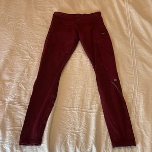 Red lululemon Legging 6